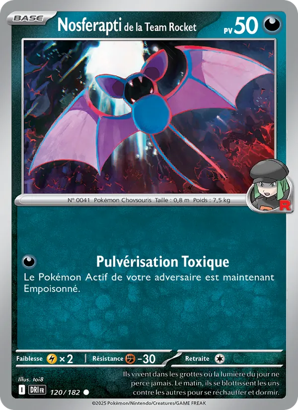 Nosferapti de la Team Rocket, Rivalités Destinées 120