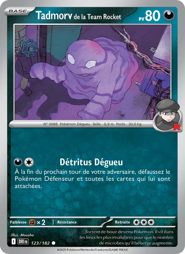 Tadmorv de la Team Rocket, Rivalités Destinées 123