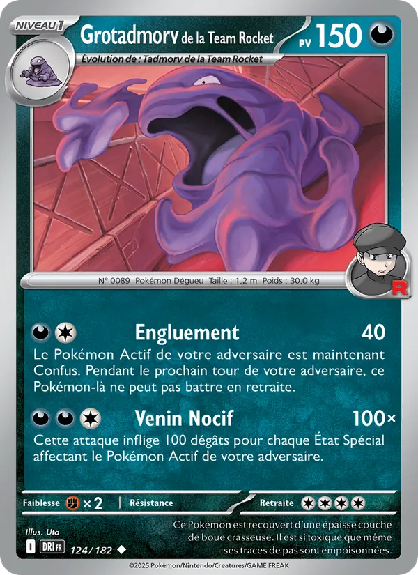 Grotadmorv de la Team Rocket, Rivalités Destinées 124