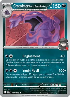 Grotadmorv de la Team Rocket, Rivalités Destinées 124