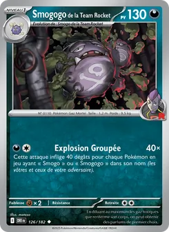 Smogogo de la Team Rocket, Rivalités Destinées 126