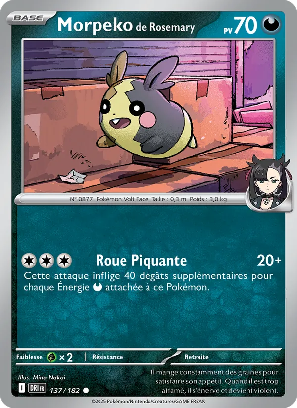 Morpeko de Rosemary, Rivalités Destinées 137