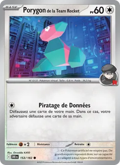 Porygon de la Team Rocket, Rivalités Destinées 153