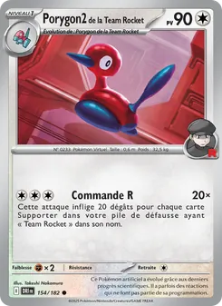 Porygon2 de la Team Rocket, Rivalités Destinées 154