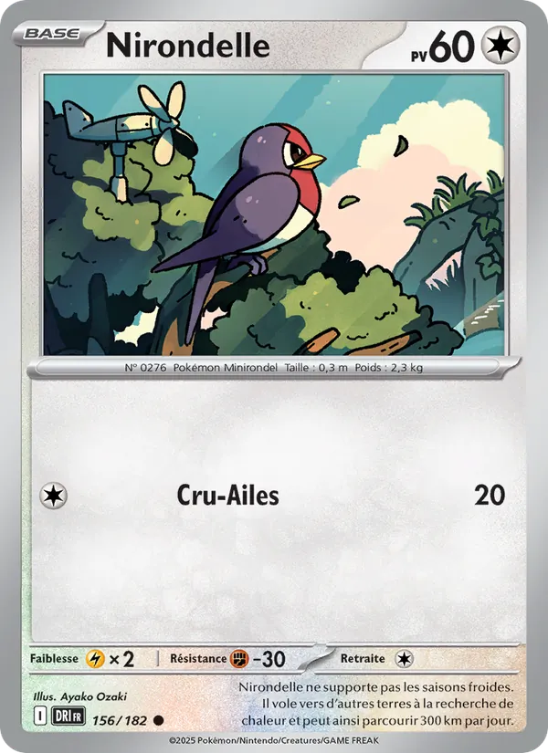 Nirondelle, Rivalités Destinées 156