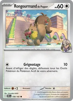 Rongourmand de Pepper, Rivalités Destinées 158