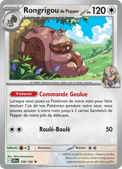 Rongrigou de Pepper, Rivalités Destinées 159