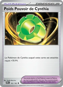 Poids Pouvoir de Cynthia, Rivalités Destinées 162