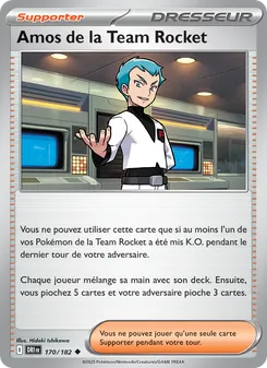 Amos de la Team Rocket, Rivalités Destinées 170