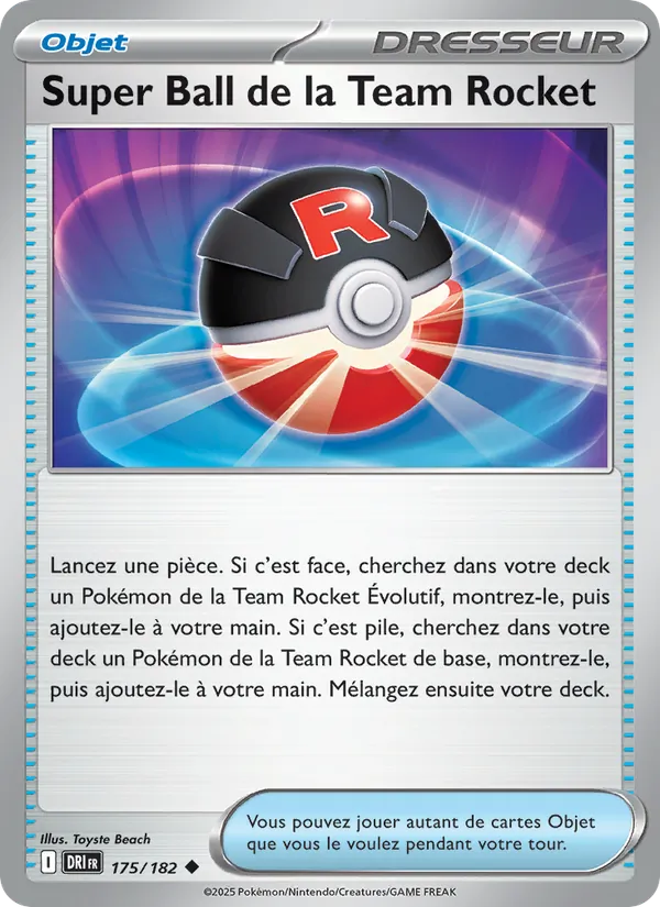 Super Ball de la Team Rocket, Rivalités Destinées 175