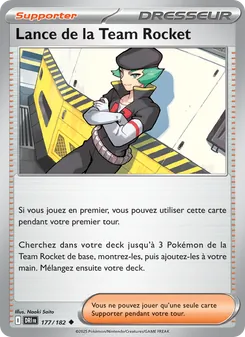 Lance de la Team Rocket, Rivalités Destinées 177