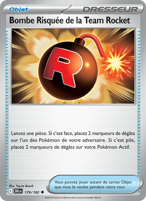 Bombe Risquée de la Team Rocket, Rivalités Destinées 179