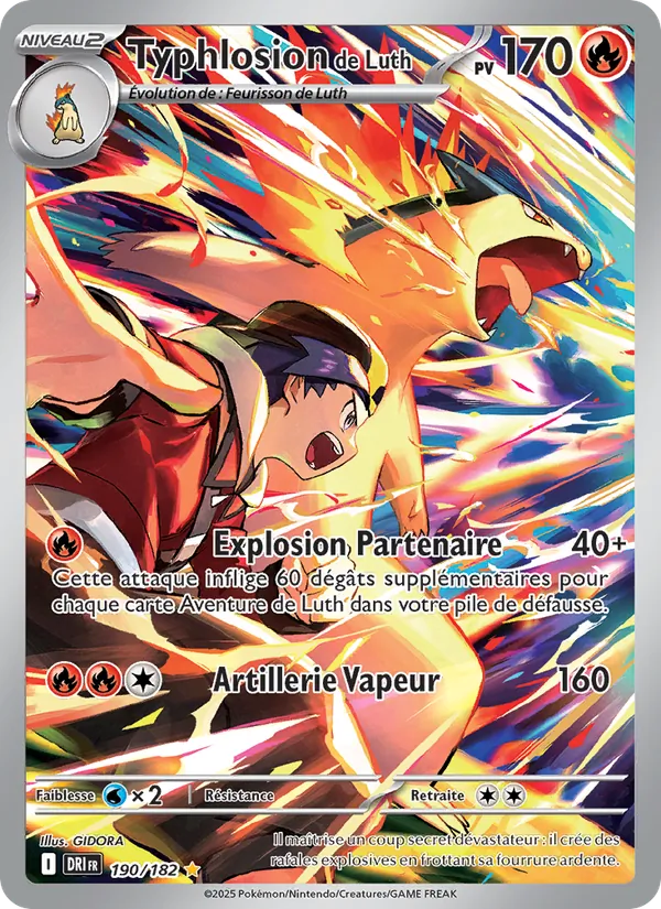 Typhlosion de Luth, Rivalités Destinées 190