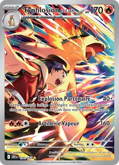 Typhlosion de Luth, Rivalités Destinées 190