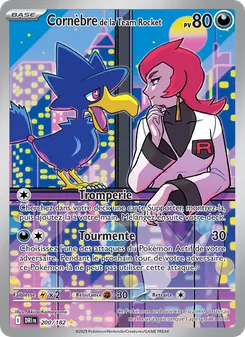 Cornèbre de la Team Rocket, Rivalités Destinées 200