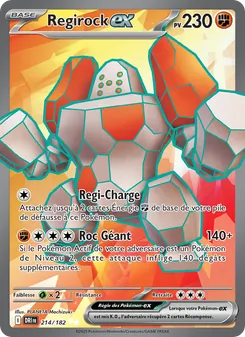 Regirock-ex, Rivalités Destinées 214