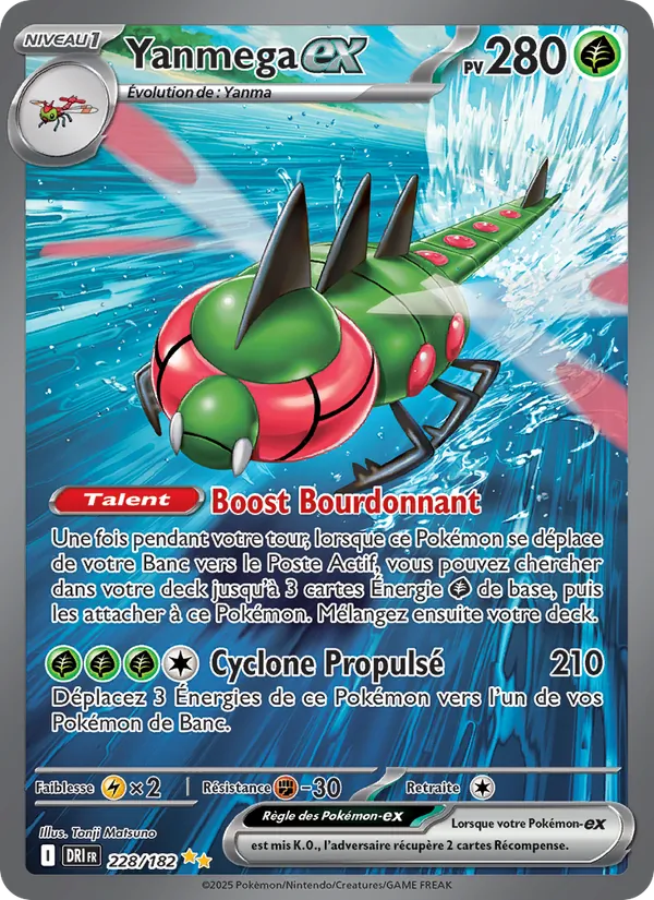 Yanmega-ex, Rivalités Destinées 228