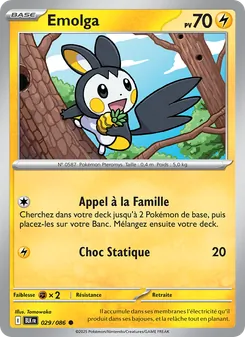 Emolga, Foudre Noire 029