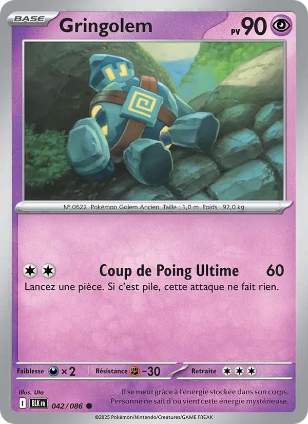 Gringolem, Foudre Noire 042