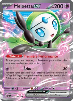 Meloetta-ex, Foudre Noire 044