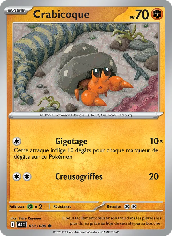 Crabicoque, Foudre Noire 051