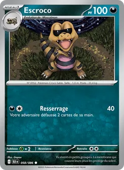 Escroco, Foudre Noire 058