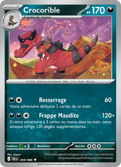 Crocorible, Foudre Noire 059