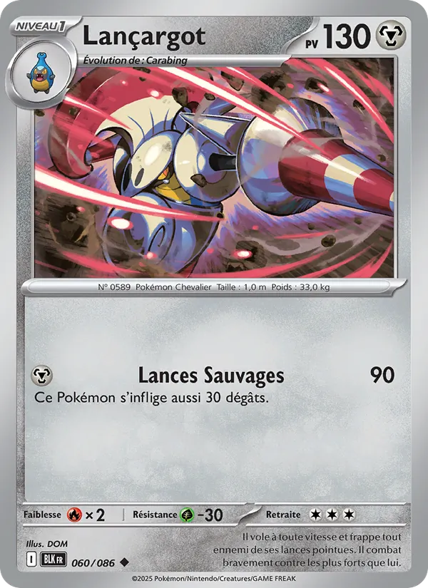 Lançargot, Foudre Noire 060