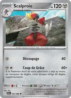 Scalproie, Foudre Noire 065