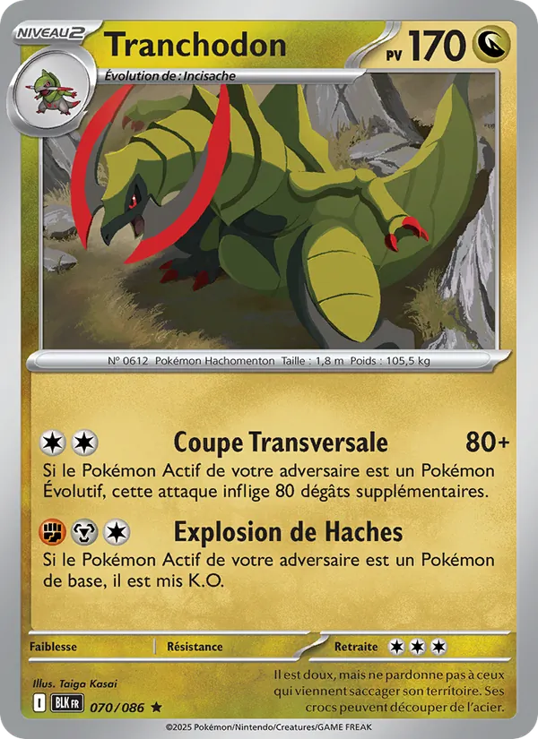 Tranchodon, Foudre Noire 070