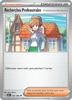 Recherches Professorales, Foudre Noire 085
