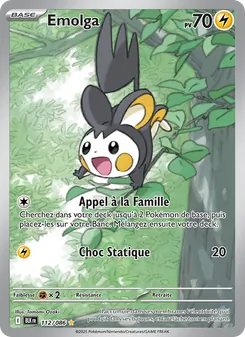 Emolga, Foudre Noire 112
