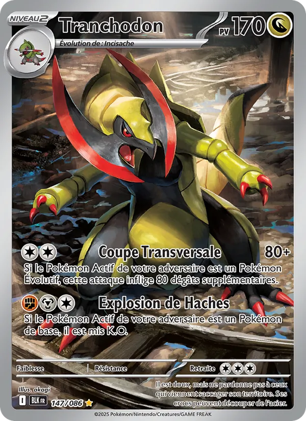 Tranchodon, Foudre Noire 147