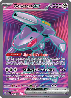 Genesect-ex, Foudre Noire 161
