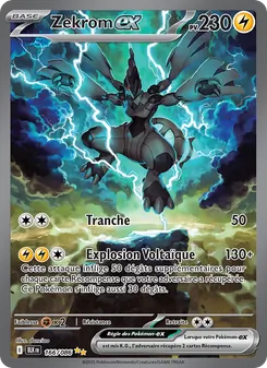 Zekrom-ex, Foudre Noire 166