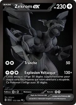 Zekrom-ex, Foudre Noire 172