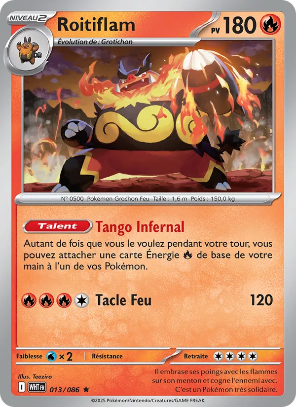 Roitiflam, Flamme Blanche 013