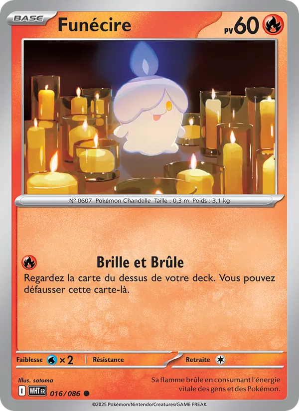 Funécire, Flamme Blanche 016