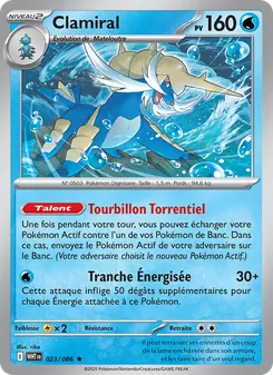 Clamiral, Flamme Blanche 023