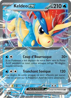 Keldeo-ex, Flamme Blanche 030