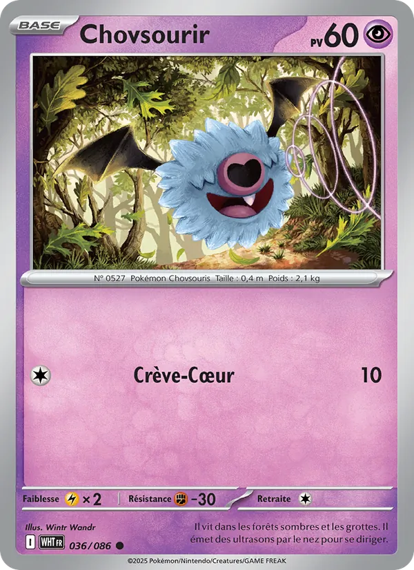 Chovsourir, Flamme Blanche 036