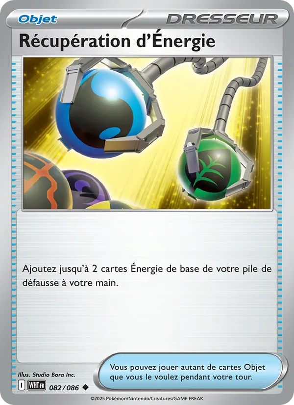 Récupération d'Énergie, Flamme Blanche 082