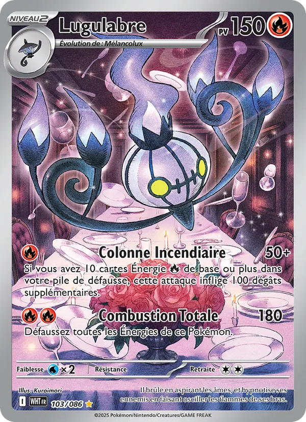 Lugulabre, Flamme Blanche 103