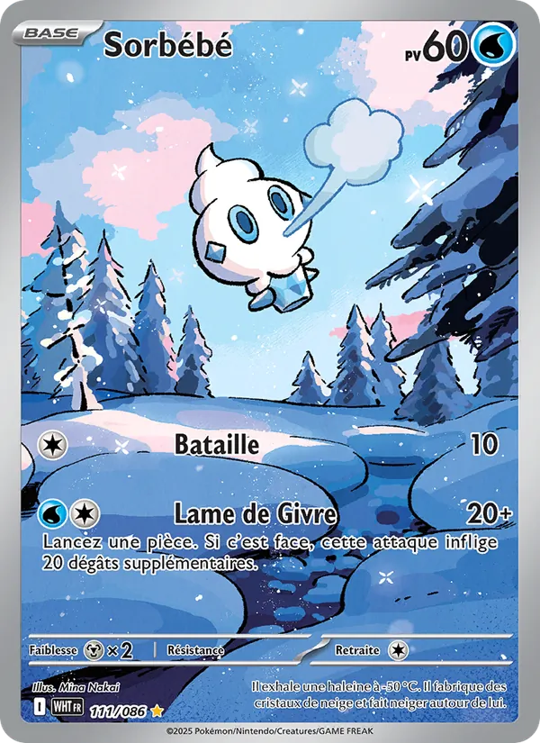 Sorbébé, Flamme Blanche 111