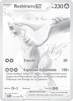 Reshiram-ex, Flamme Blanche 173