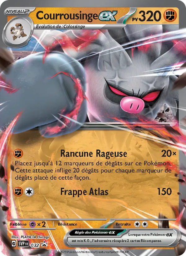 Courrousinge-ex, SVP Black Star Promos 032