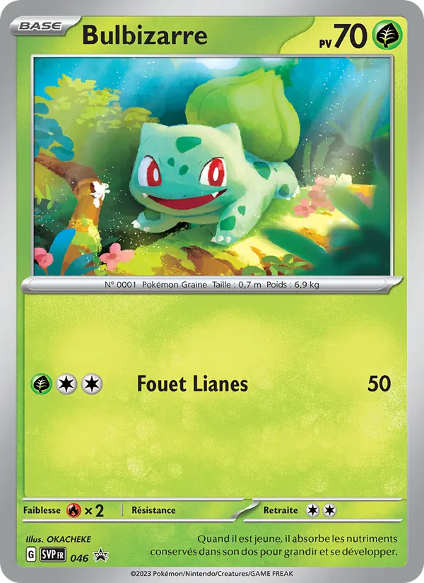 Bulbizarre, SVP Black Star Promos 046