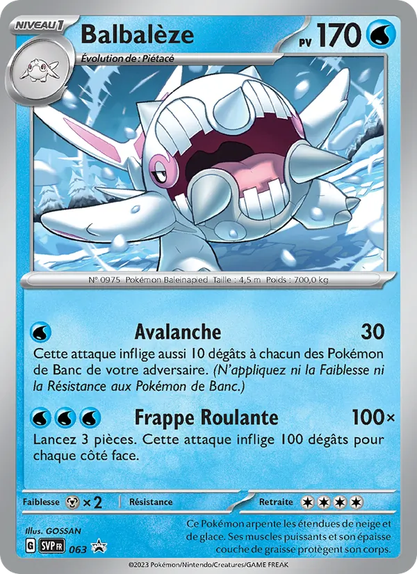 Balbalèze, SVP Black Star Promos 063