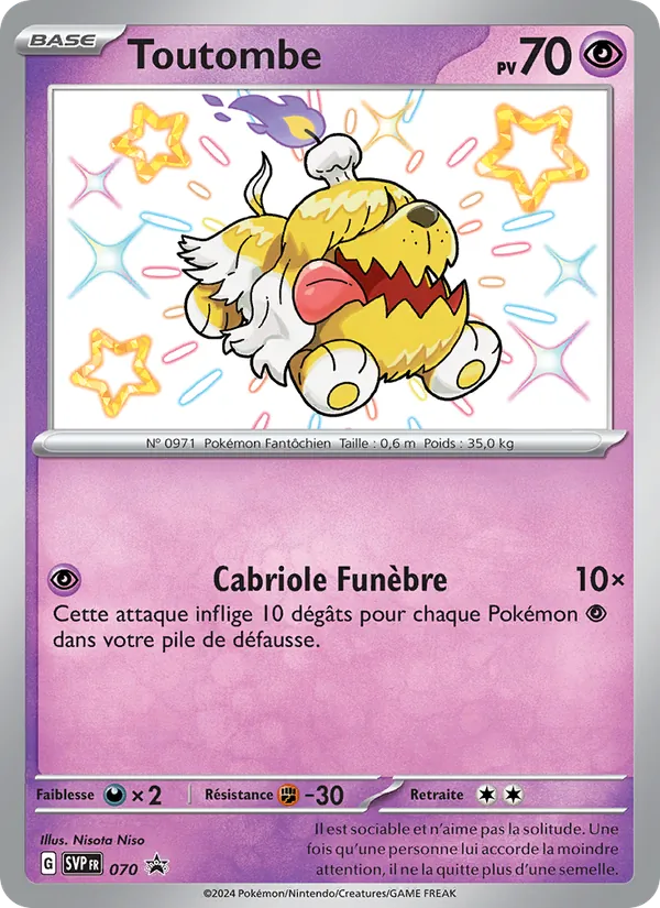 Toutombe, SVP Black Star Promos 070