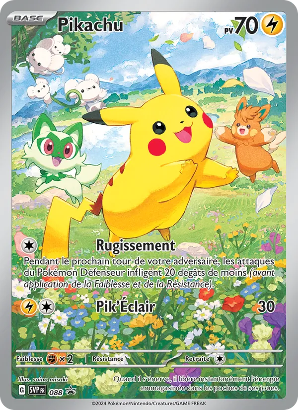 Pikachu, SVP Black Star Promos 088